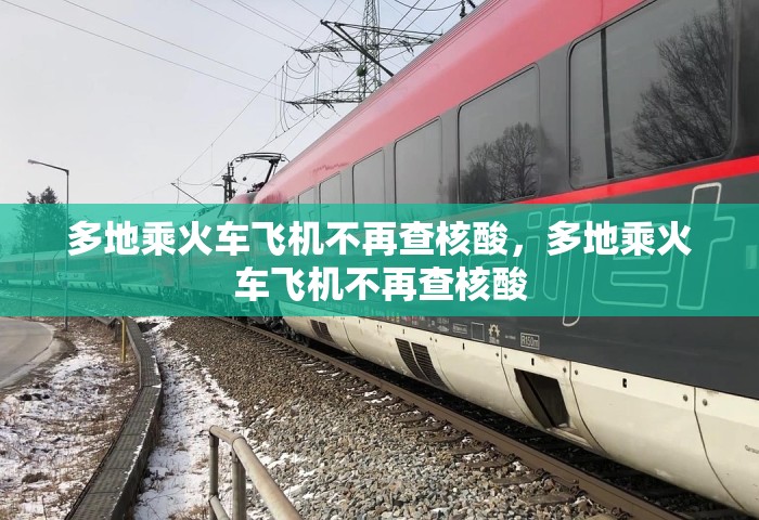 多地乘火车飞机不再查核酸	，多地乘火车飞机不再查核酸