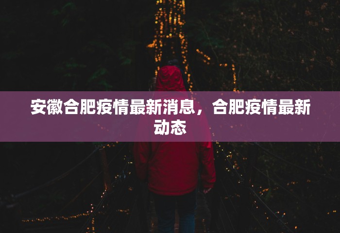 安徽合肥疫情最新消息，合肥疫情最新动态